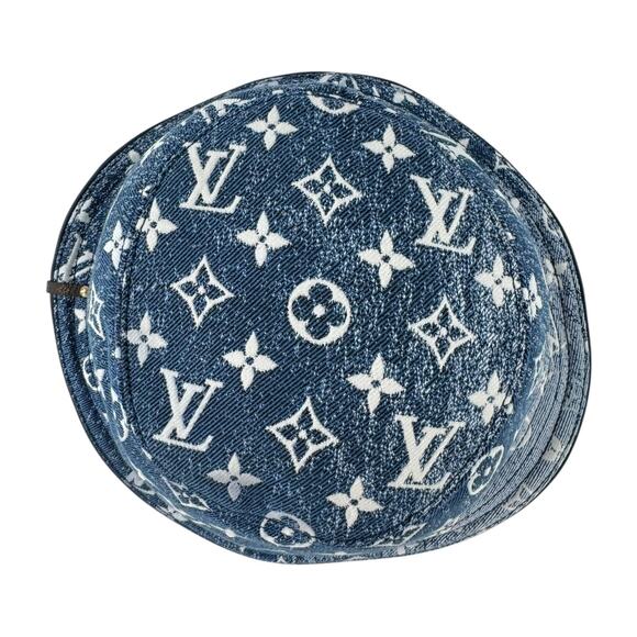Louis Vuitton Monogram Washed Out Denim Bucket Hat main image 7
